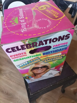 Butelie heliu pentru 50 de baloane 