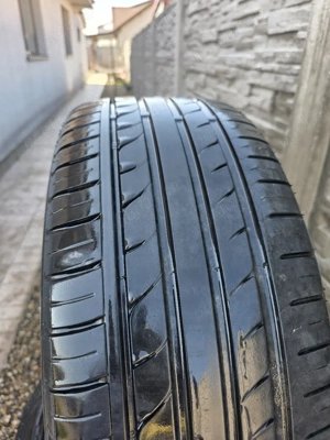 Set 4 jante aliaj 5x100 cu anvelope 2021 vara Goodride 225/45/17 - imagine 4