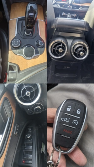 Alfa Romeo Stelvio First Edition 280CP 2017 pornire cheie, panoramic - imagine 5