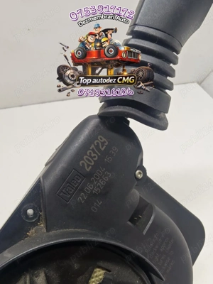 Modul CIM Opel Astra H Zafira B 13184055 GL manete spira airbag spirala banda volan - imagine 4