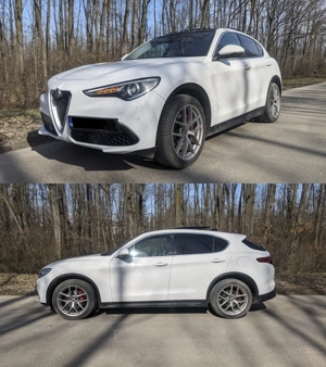 Alfa Romeo Stelvio First Edition 280CP 2017 pornire cheie, panoramic - imagine 3