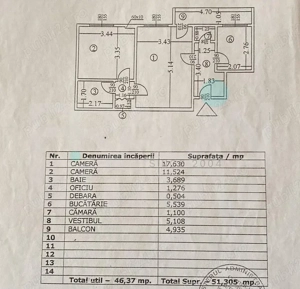 Calea Grivitei, metrou 1 Mai, 2 camere, renovat, mobilat, închiriat - imagine 3