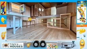 Tiny House-Casa De Vacanta -Casa Mobila-Mini Casa Pe Roti-Rulota-Office-Remote Work-Vand - imagine 3