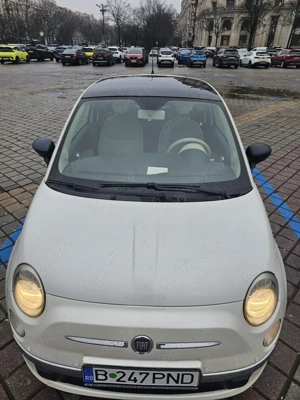 Fiat 500, Negociabil,Plafon panoramic - imagine 4