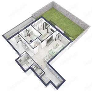 Apartament 3 camere, Parter, intabulare vara 2026 - imagine 4