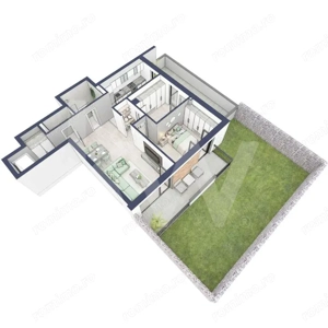 Apartament 3 camere, Parter, intabulare vara 2026 - imagine 5