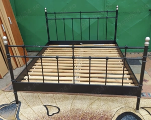 Cadru de Pat metalic; Pat cu somiera 200x160 cm