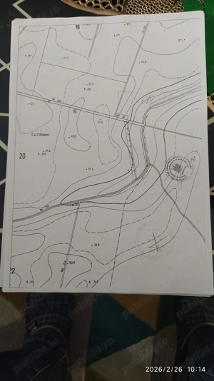 Vand teren Otopeni str. 23 August intravilan 600mp Toate utilitatile la drum principal