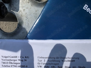 Comanda dubla vw scoala șoferi  - imagine 3