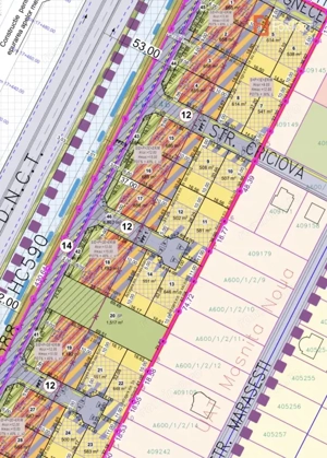 Parcele teren de vanzare, pentru case - Mosnita Noua 