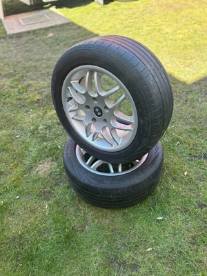 Jante BMW R16 cu anvelope 225/50 R16 - imagine 3