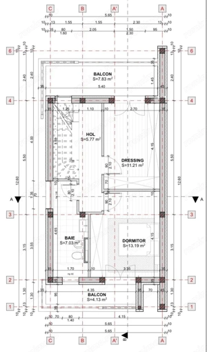 Casa individuala 4 camere -  Proiect arhitectural distinct - Giroc - imagine 11