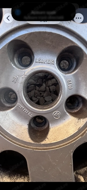 Vand 4 jante 16, roata rezerva tabla - imagine 2