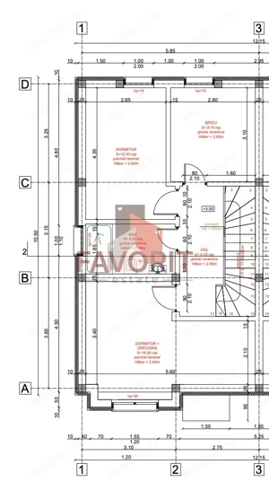 Duplex 4 camere | La asfalt | Toate utilitatile | Statie de autobuz - imagine 19