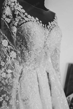 Rochie mireasă, model unicat - imagine 4