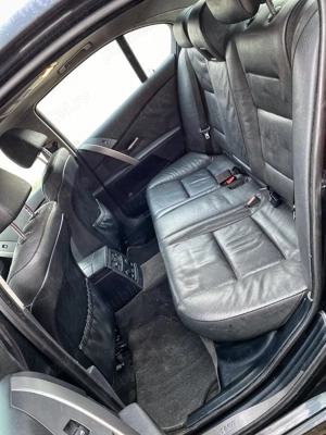 Vând BMW E60, berlină, culoare negru - imagine 4
