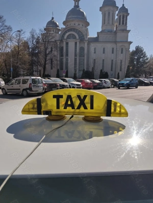  Lampă cupolă taxi de vânzare  - imagine 1