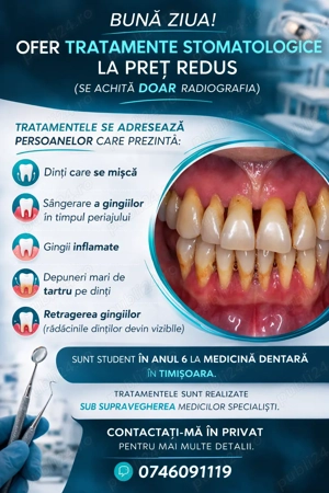 Tratamente la pret redus! 