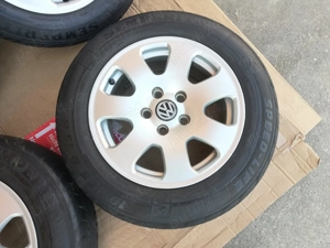 Roti 195/65 R15 Vw Golf Jetta Passat Skoda Octavia Audia A3 A4 - imagine 2