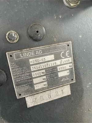 motostivuitor Linde Material Handling H25 - imagine 5