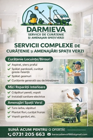 Darmieva clean servici de curatenie