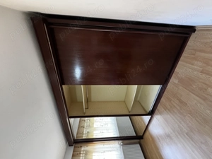 Dulap dormitor cu uși glisante + oglindă mare (Nolte) - imagine 5