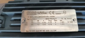 Motor Electric 1.5 kW + VFD Danfoss.( Ex II ) - imagine 2