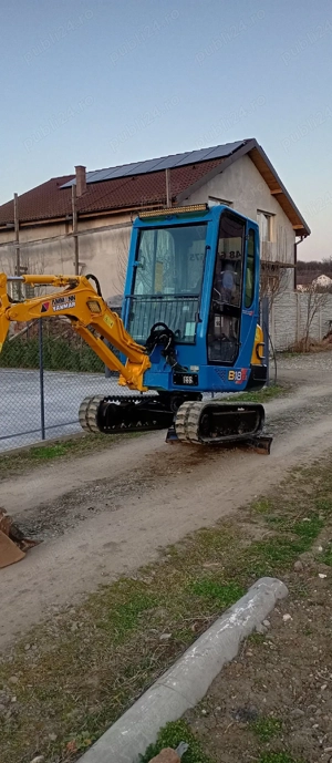 Miniexcavator Yanmar B18 EX  - imagine 3