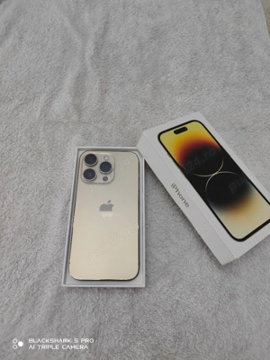Vând Schimb iPhone 14 Pro Gold 128GB, în stare 9.6 10