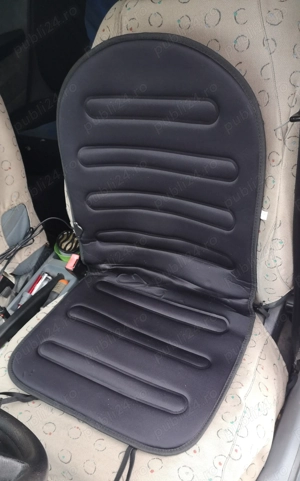 Husă auto 12 V cu încălzire, NOUĂ, alimentare mufa brichetă, Bottari, 40 lei, tel. O75I 55 I I 49 - imagine 5