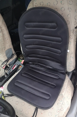 Husă auto 12 V cu încălzire, NOUĂ, alimentare mufa brichetă, Bottari, 40 lei, tel. O75I 55 I I 49 - imagine 4