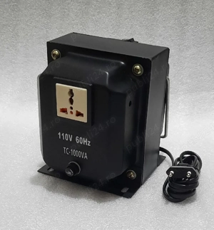 Transformator convertor TC-1000VA, de la 220V la 110V, 1000W