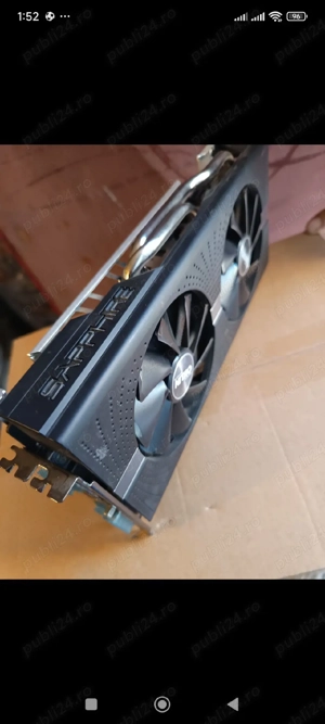 placa video SAPPHIRE rx 580 8 gb