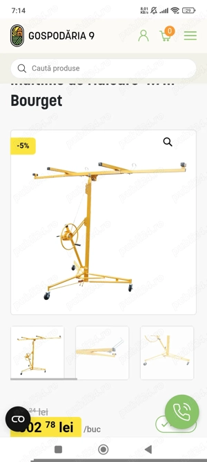 Suport gips carton și OSB