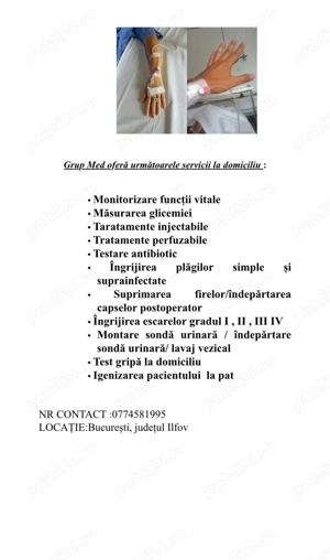 Ingrijire pacient la domiciliu