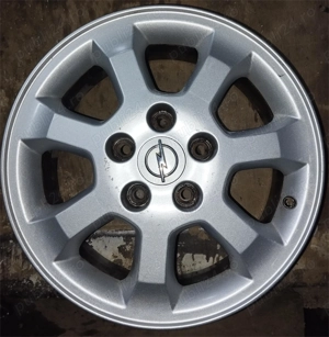 Jante aliaj 15 zoll originale Opel Zafira / Astra G / Vectra - imagine 3