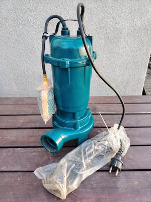 Pompa submersibila, cu tocator