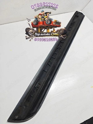 Bandou usa stanga spate Audi A4 B7 gri LY7W ornament inferior usa - imagine 4