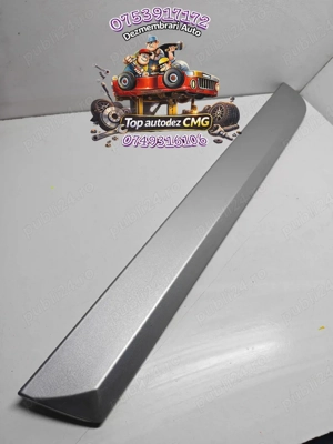 Bandou usa stanga spate Audi A4 B7 gri LY7W ornament inferior usa - imagine 2