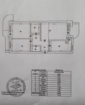 Ap. 3 cam decomandat Păcurari-Moara de Foc, mobilat și utilat, CT - imagine 8