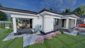 Casă la roșu în Groși, 144 mp construiți, teren 536 mp, priveliște superbă