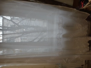 perdea de voal brodata