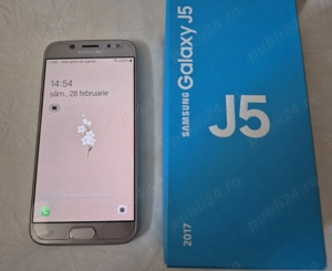 Telefon Samsung Galaxy J5 2017, 16GB, Dual SIM, Auriu