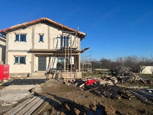 Casă semi-finisată P+M, 170 mp utili, 311 mp teren, zona Carcea  - imagine 2