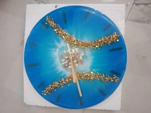 Ceas din rășină epoxidică   unicat