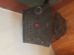 Boxa audio Poss PSBTST410, 200 W RMS, Bluetooth, FM, USB, AUX In, Karaoke, Negru