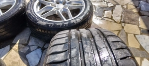 Jante aliaj anvelope vara 215 50 R17 Hyundai i30 i40 Elantra Tucson - imagine 3