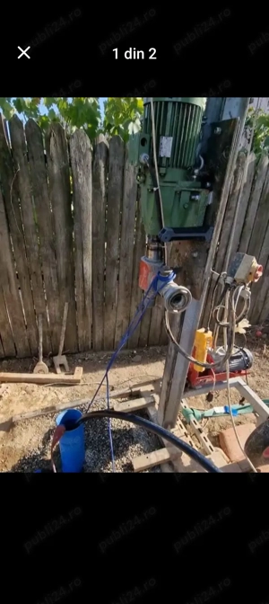 Foraje puțuri apă piloni de susținere 