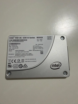 Intel SSD 800GB DC S3610 Enterprise SATA 2.5  