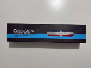 Extensii cabluri PSU sleeved Colorful MOD   set PC gaming